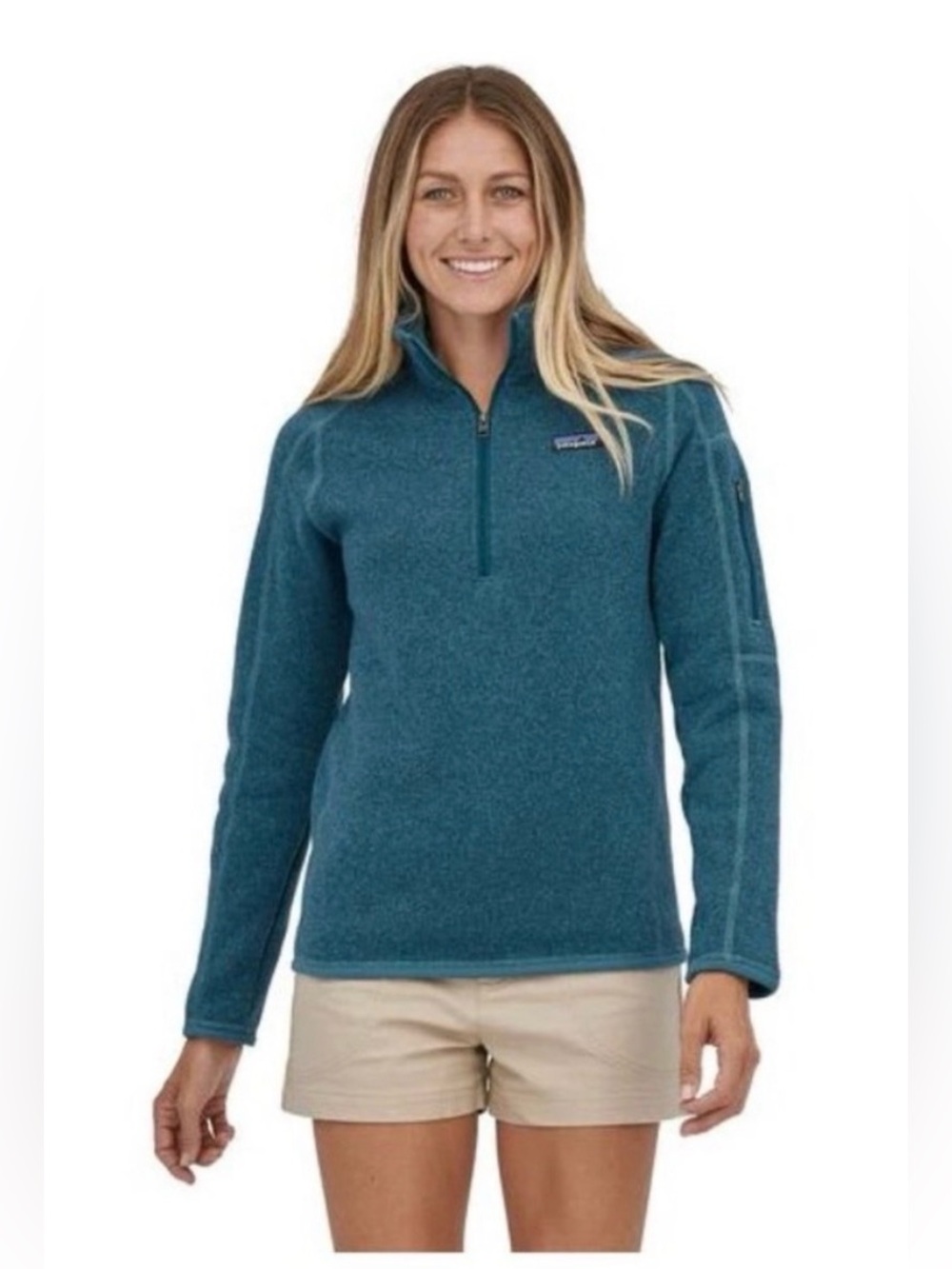 NWOT Patagonia Better Sweater 1/4 Zip 💙💚